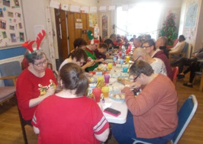 Christmas party time at Mencap Doncaster